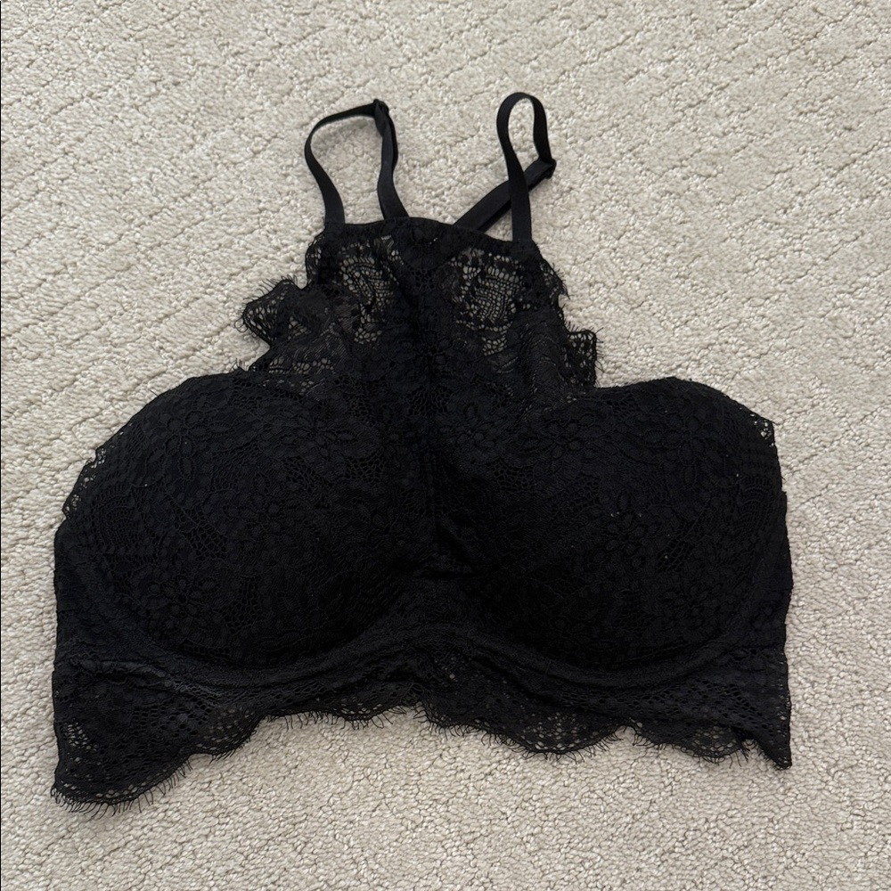 PINK Victoria's Secret Black Lace Bra